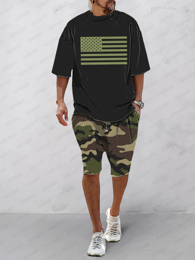 Athleisure Camo Print 2-Piece Set - Image 9