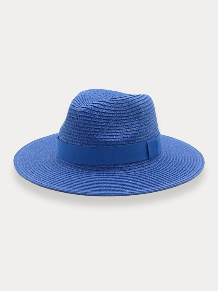 Classic Flat Brim Beach Hat - Image 6