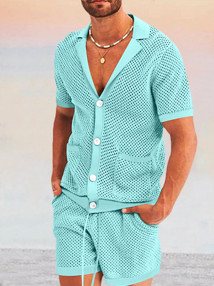 Casual Breathable Mesh Set - Image 4