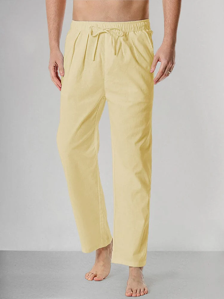 Casual Cotton Linen Pants - Image 5
