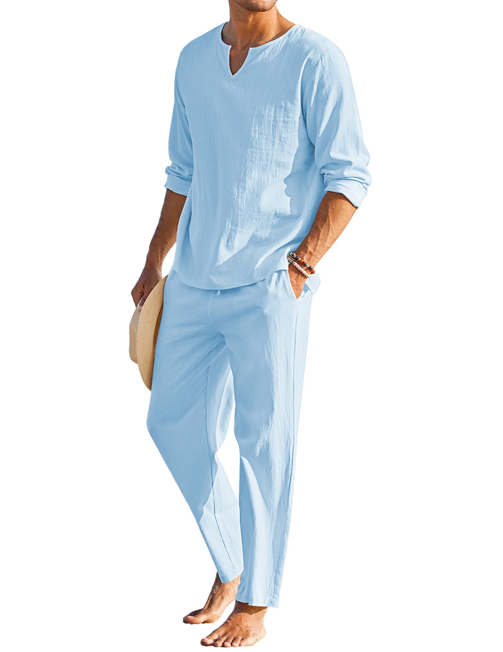 2 Pieces Cotton Style Yoga Outfits (US Only) - Image 21