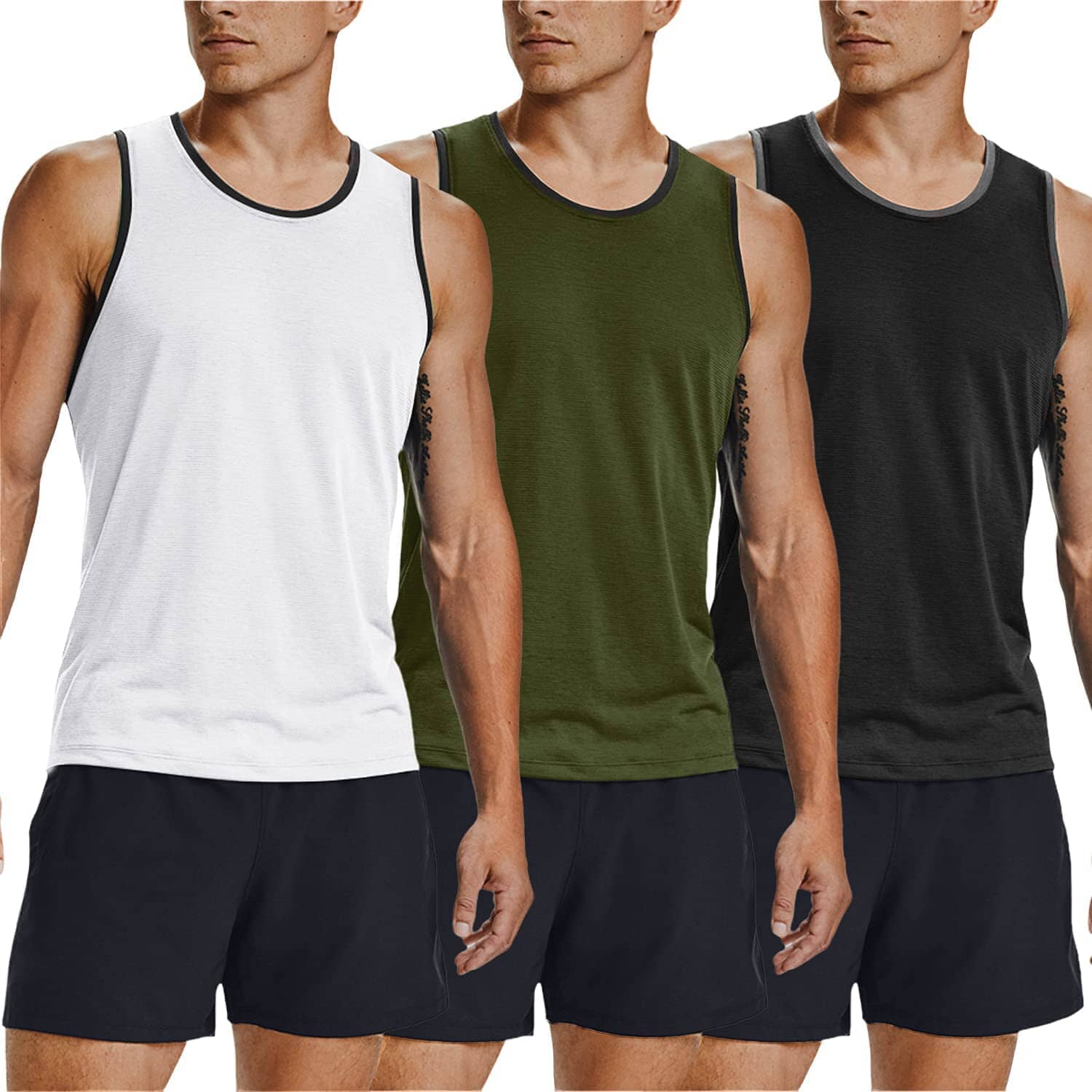 Gym Tank Top 3 Pack Shirts (US Only) - Image 4
