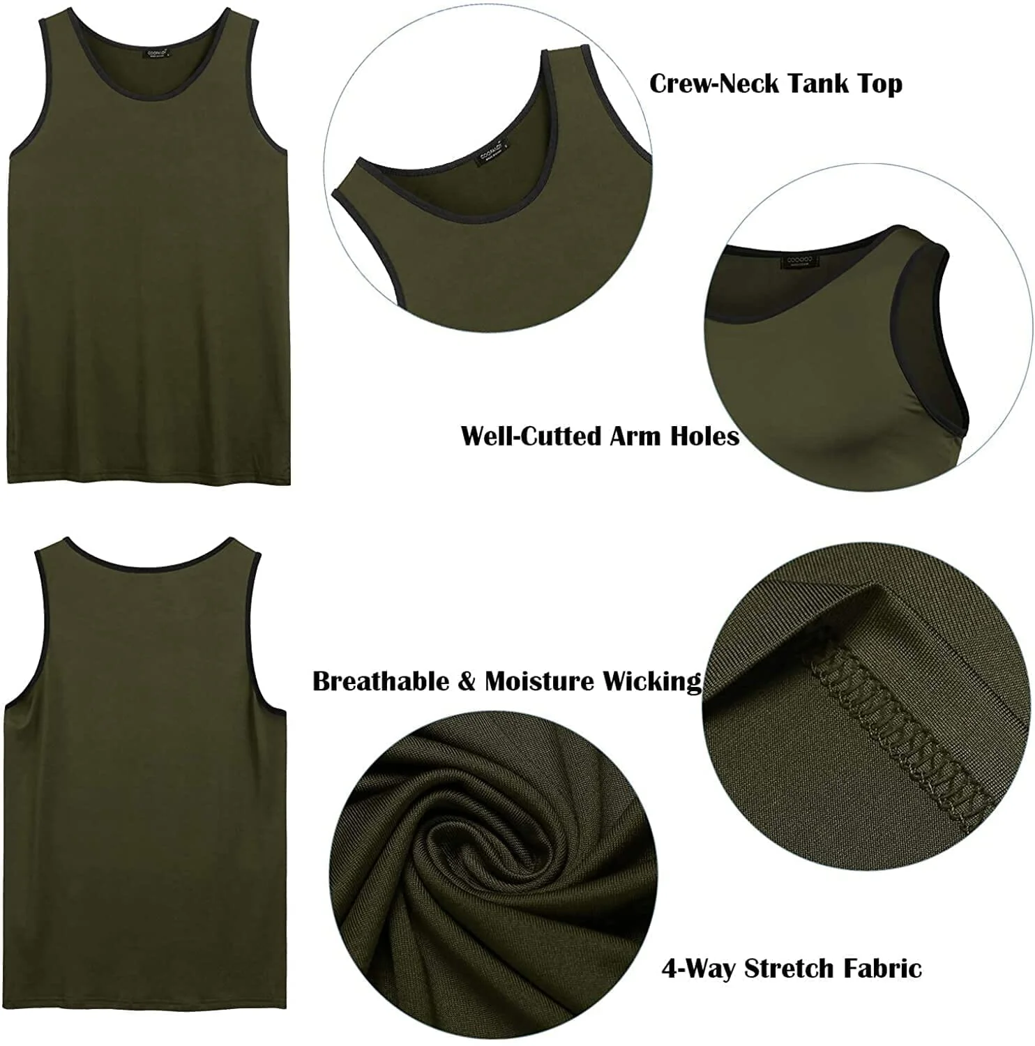 Gym Tank Top 3 Pack Shirts (US Only) - Image 9