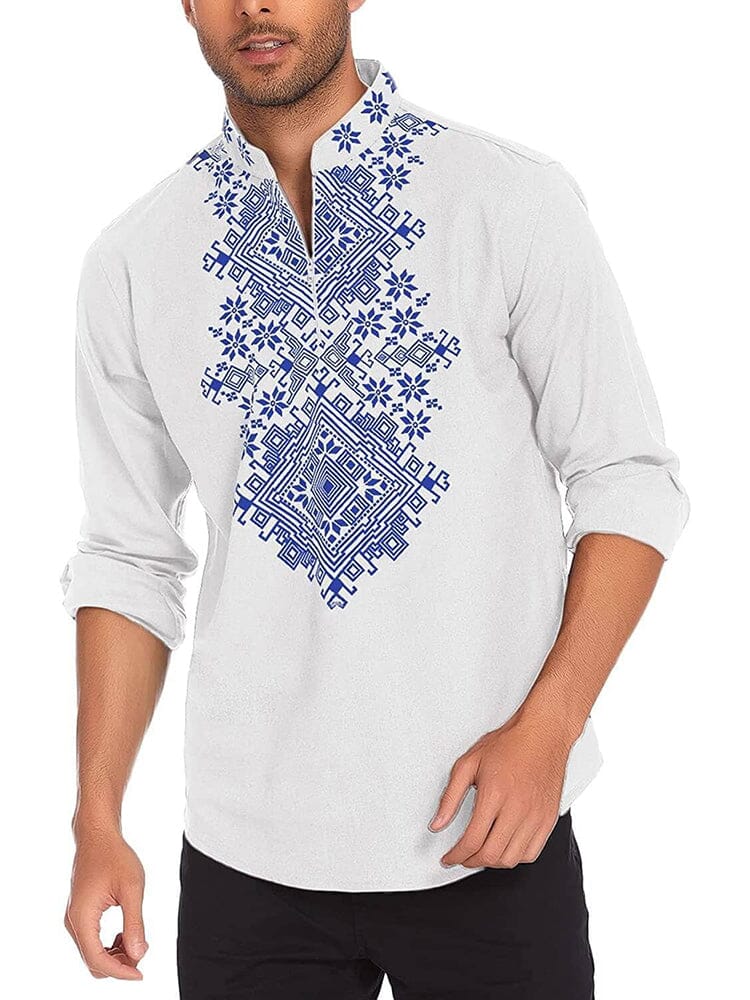 Henley Long Sleeve Shirt (US Only) - Image 4