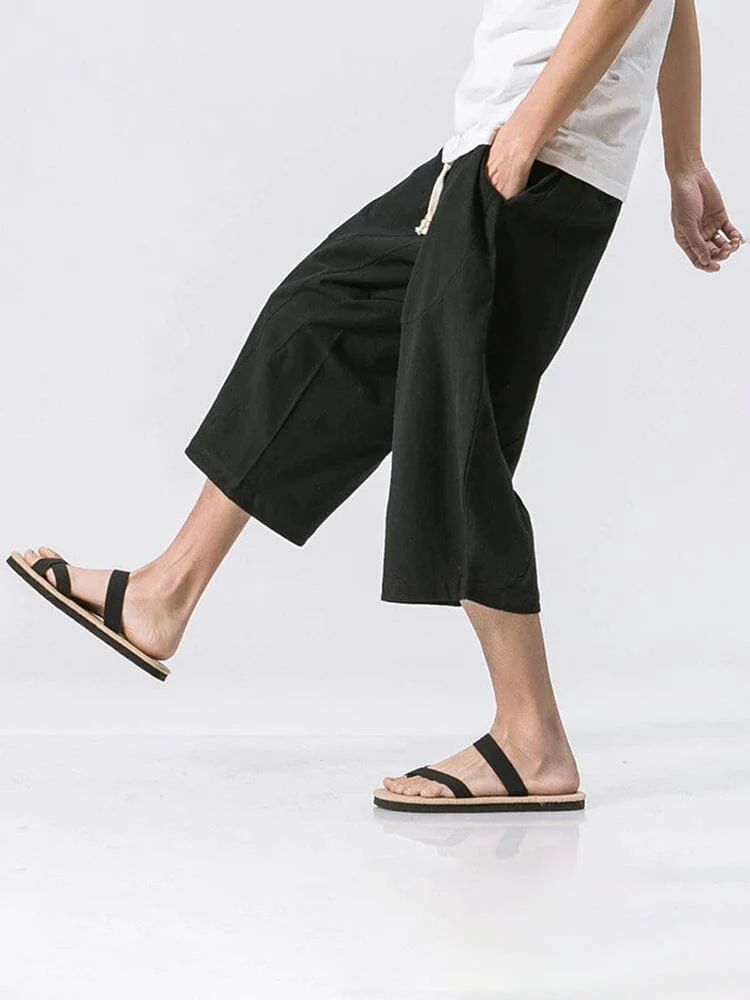 3/4 SHORTS CASUAL TROUSERS - Image 5
