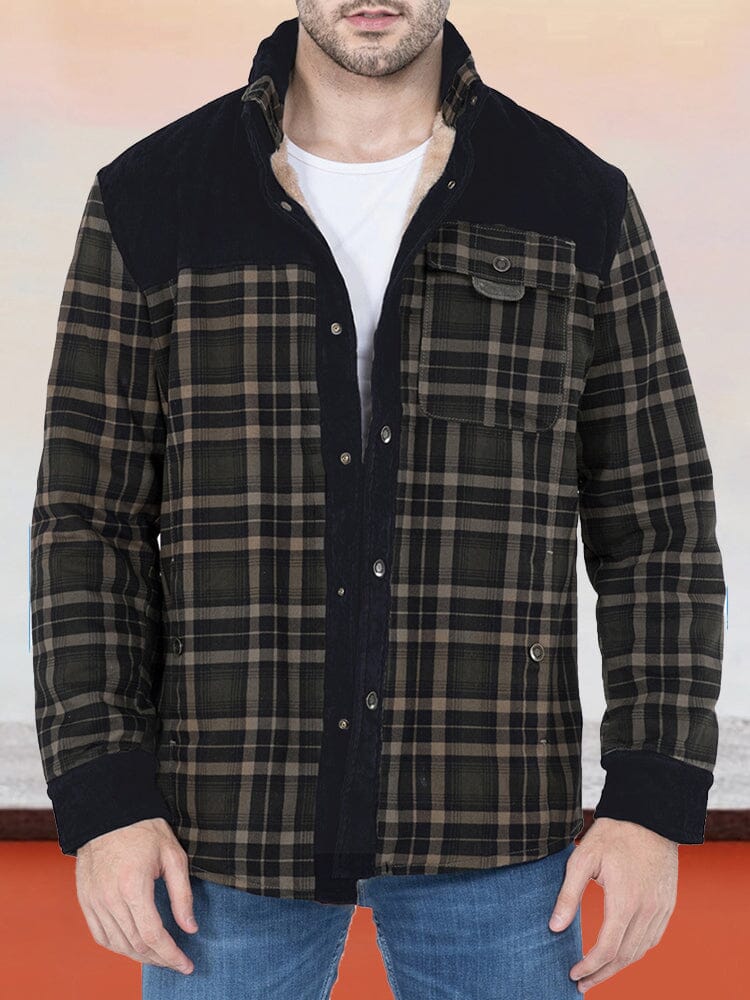 Padded Warm Cotton Flannelette Jacket - Image 6