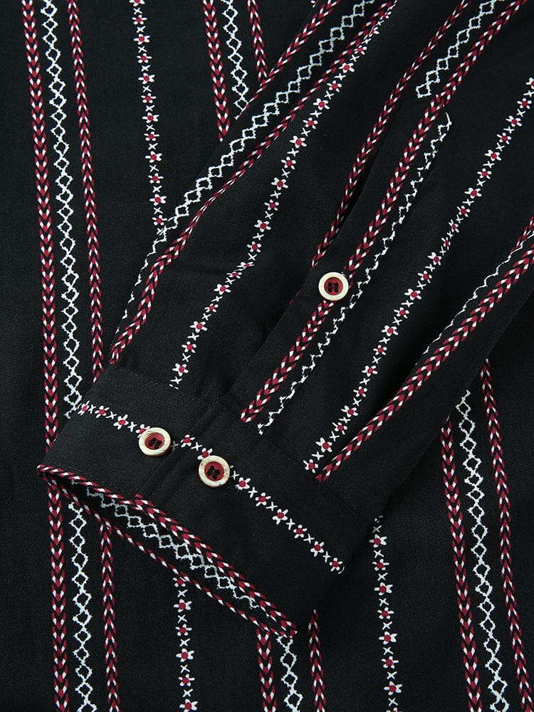 Striped Pattern Shirt - Image 14