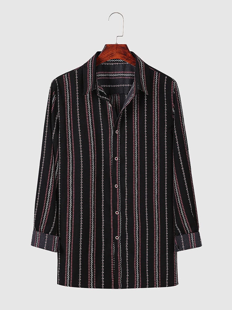 Striped Pattern Shirt - Image 8