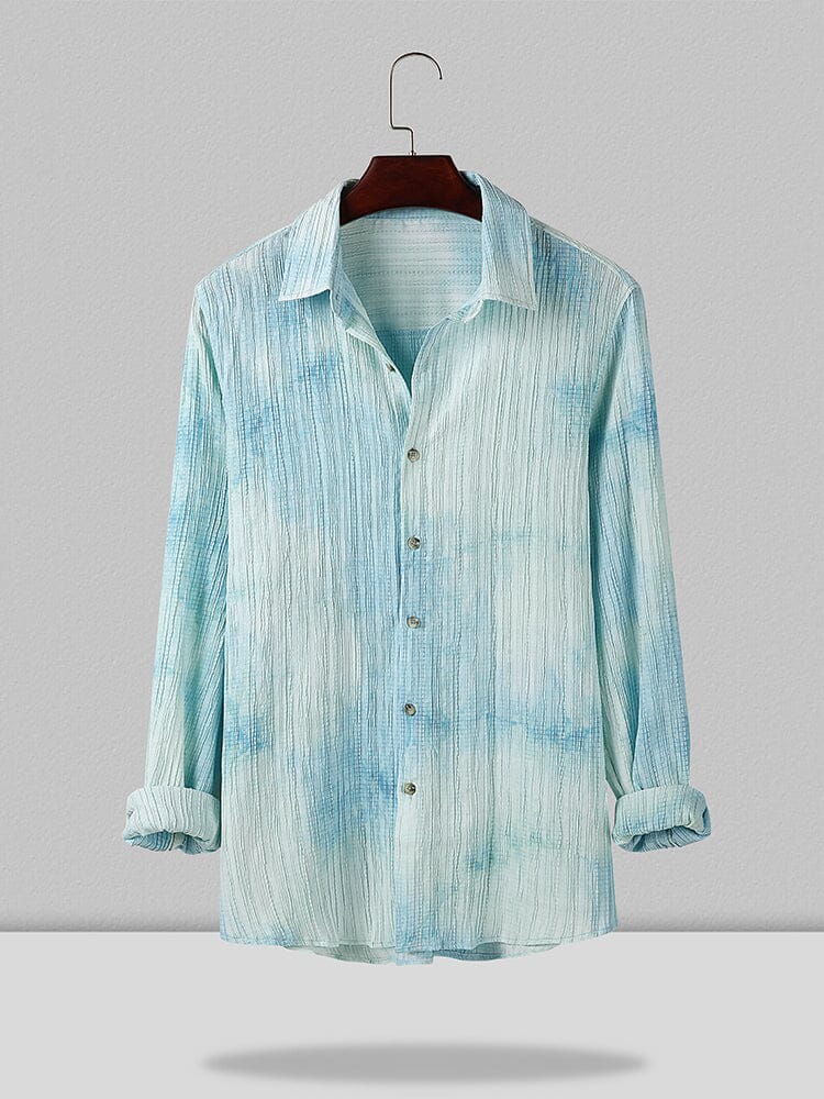 Tie-Dyed Pattern Shirt - Image 7