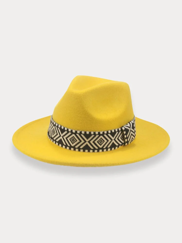 Fedora Hat with Band - Image 18