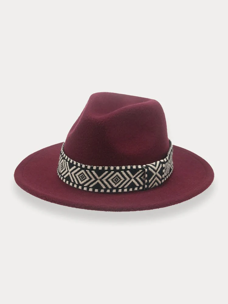 Fedora Hat with Band - Image 24