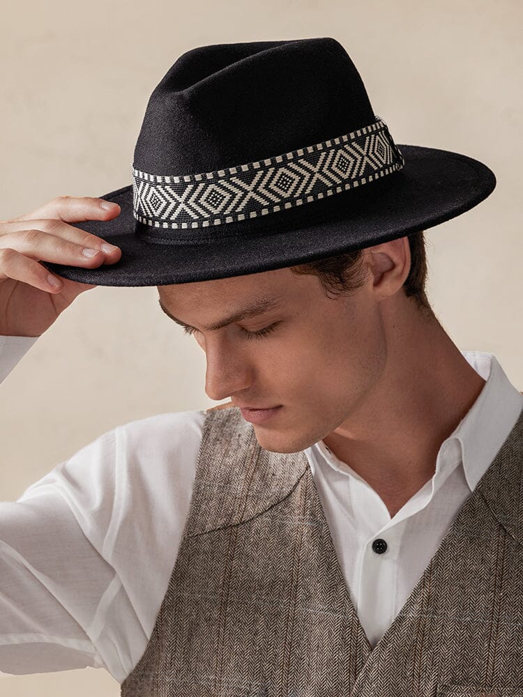 Fedora Hat with Band - Image 26